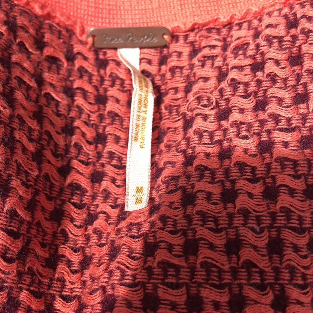 Free People Coral Button-Up Cardigan - Picture 8 of 8
